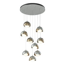 Hubbardton Forge - Canada 131105-SKT-STND-82-84-GG0711 - Brooklyn 9-Light Double Shade Pendant