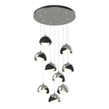 Hubbardton Forge - Canada 131105-SKT-STND-85-10-GG0711 - Brooklyn 9-Light Double Shade Pendant