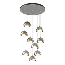 Hubbardton Forge - Canada 131105-SKT-STND-85-84-GG0711 - Brooklyn 9-Light Double Shade Pendant