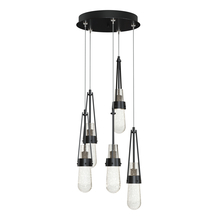 Hubbardton Forge - Canada 131120-SKT-STND-89-YG0434 - Link 5-Light Blown Glass Pendant