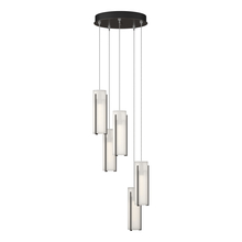 Hubbardton Forge - Canada 131124-SKT-STND-14-GG0065 - Exos Glass 5-Light Pendant