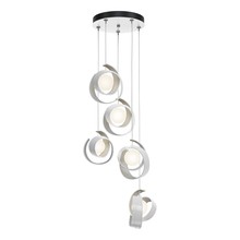 Hubbardton Forge - Canada 131129-SKT-STND-02-GG0711 - Riza 5-Light Pendant