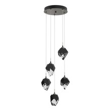 Hubbardton Forge - Canada 131137-SKT-LONG-07-BP0754 - Chrysalis 5-Light Small Crystal Pendant