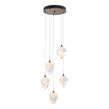 Hubbardton Forge - Canada 131137-SKT-STND-05-WP0754 - Chrysalis 5-Light Small Crystal Pendant