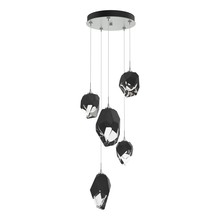 Hubbardton Forge - Canada 131139-SKT-LONG-82-BP0756 - Chrysalis 5-Light Mixed Crystal Pendant