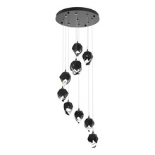 Hubbardton Forge - Canada 131140-SKT-LONG-89-BP0754 - Chrysalis 9-Light Small Crystal Pendant