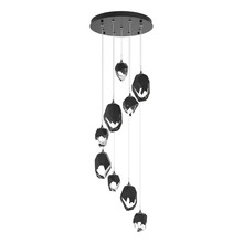 Hubbardton Forge - Canada 131142-SKT-LONG-89-BP0756 - Chrysalis 9-Light Mixed Crystal Pendant