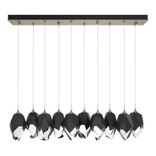 Hubbardton Forge - Canada 131144-SKT-LONG-84-BP0755 - Chrysalis 10-Light Large Crystal Pendant