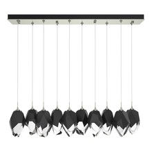 Hubbardton Forge - Canada 131144-SKT-LONG-85-BP0755 - Chrysalis 10-Light Large Crystal Pendant