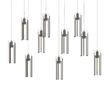 Hubbardton Forge - Canada 131204-SKT-LONG-20-ZM0065 - Exos Glass 10-Light Pendant