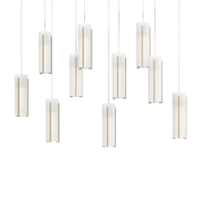 Hubbardton Forge - Canada 131204-SKT-LONG-86-GG0065 - Exos Glass 10-Light Pendant