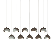 Hubbardton Forge - Canada 131205-SKT-LONG-05-82-GG0711 - Brooklyn 10-Light Double Shade Pendant