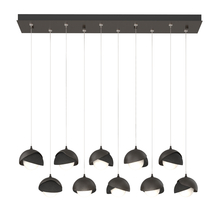 Hubbardton Forge - Canada 131205-SKT-STND-14-10-GG0711 - Brooklyn 10-Light Double Shade Pendant