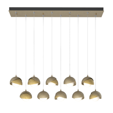 Hubbardton Forge - Canada 131205-SKT-STND-84-86-GG0711 - Brooklyn 10-Light Double Shade Pendant