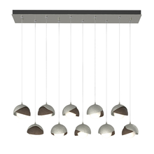 Hubbardton Forge - Canada 131205-SKT-STND-85-05-GG0711 - Brooklyn 10-Light Double Shade Pendant