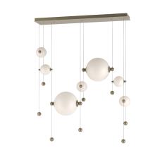 Hubbardton Forge - Canada 139054-LED-STND-84-GG0694 - Abacus 7-Light Double Linear LED Pendant