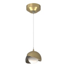 Hubbardton Forge - Canada 161183-SKT-STND-86-07-GG0711 - Brooklyn Double Shade Low Voltage Mini Pendant