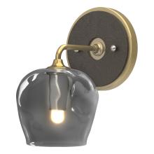 Hubbardton Forge - Canada 201340-SKT-86-14-YL0709 - Ume 1-Light Curved Arm Bath Sconce