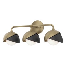 Hubbardton Forge - Canada 201375-SKT-84-10-GG0711 - Brooklyn 3-Light Double Shade Bath Sconce