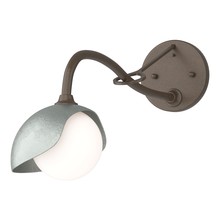 Hubbardton Forge - Canada 201376-SKT-05-82-GG0711 - Brooklyn 1-Light Single Shade Long-Arm Sconce