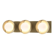 Hubbardton Forge - Canada 201378-SKT-86-86-GG0711 - Brooklyn 3-Light Straight Double Shade Bath Sconce