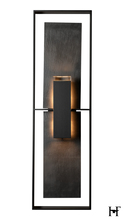 Hubbardton Forge - Canada 302666-SKT-80-SL-ZM0850 - Shadow Box Tall w/Slate Dark Sky Friendly Outdoor Sconce