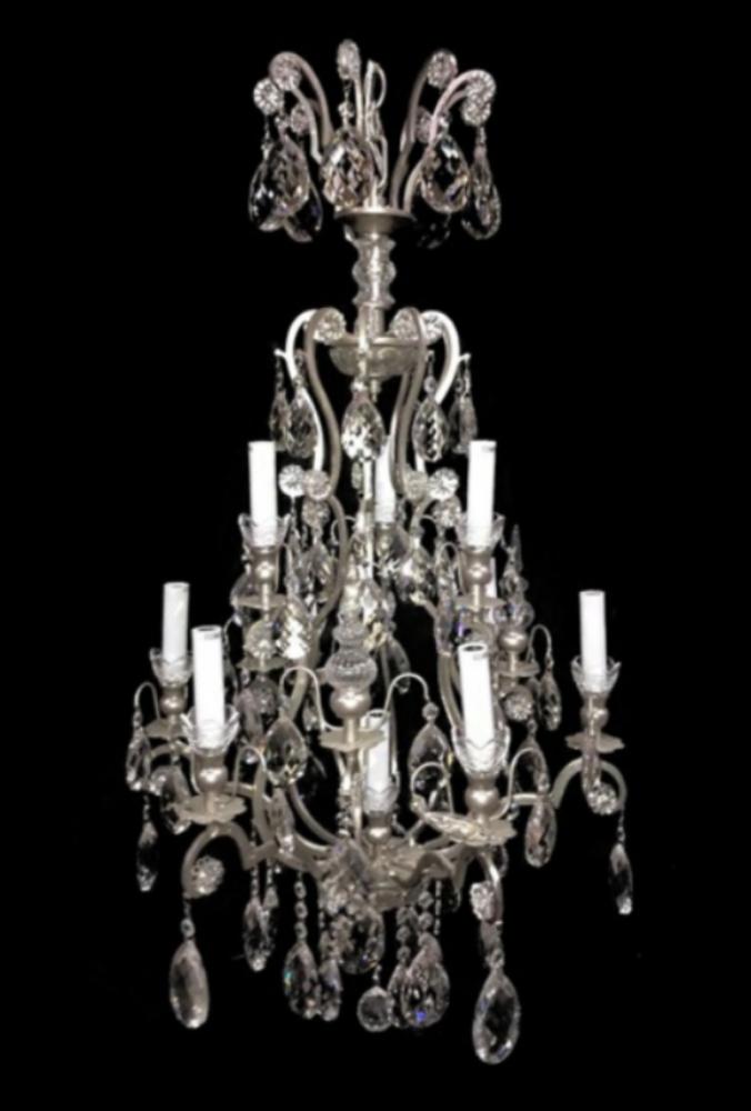 Pewter Chandelier