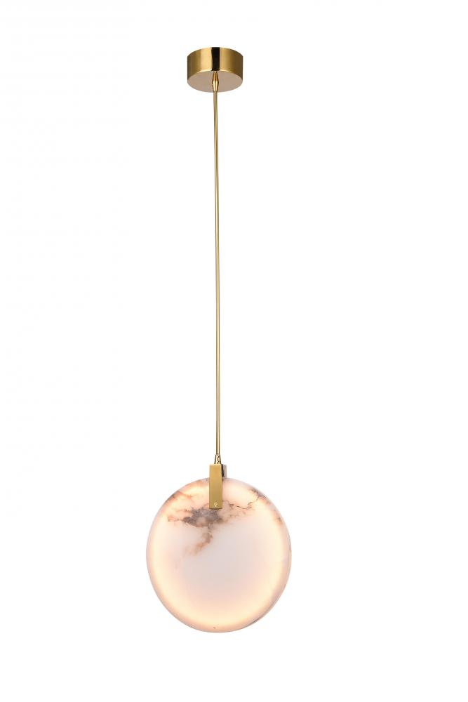 Gold LED Single Pendant Lighting