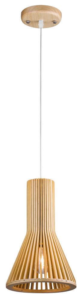 Wood Single Pendant Lighting