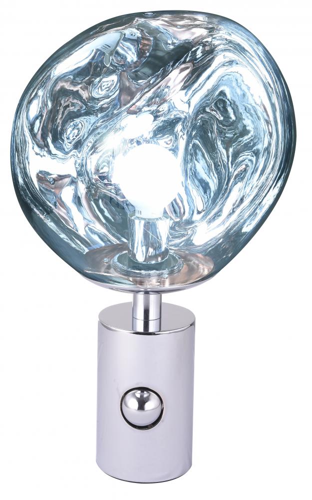 Silver Table Lamp