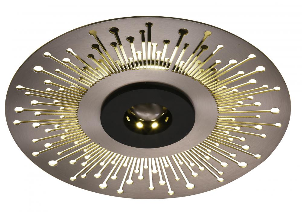 Shiny Nickel LED Wall Sconce