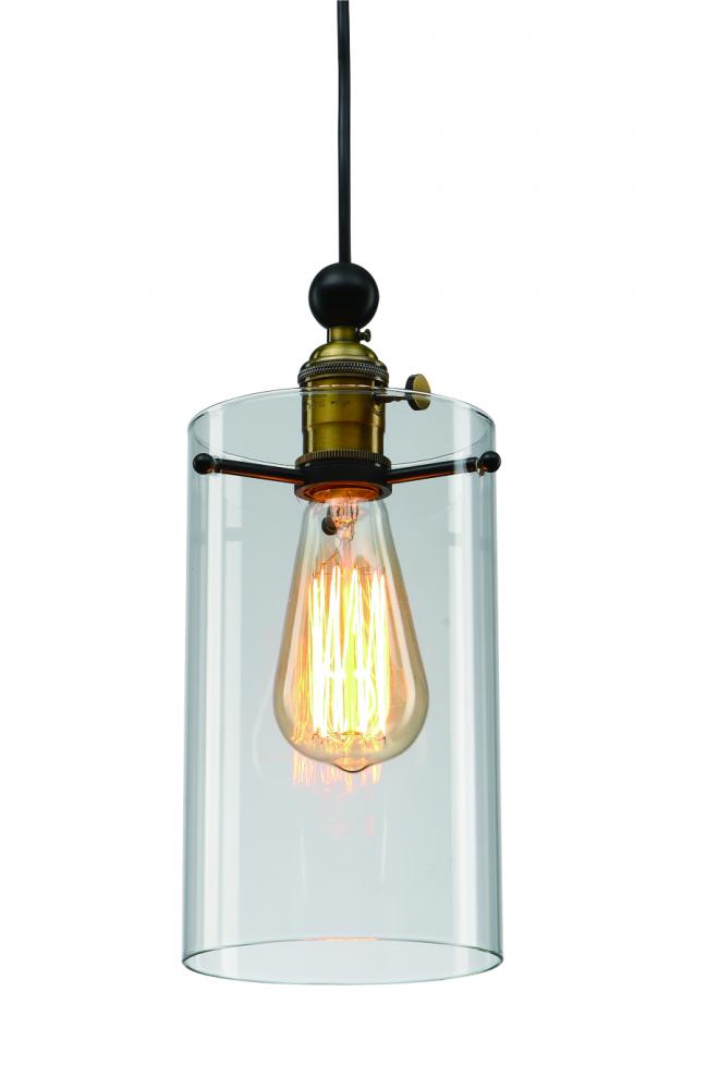 Black & Brass Single Pendant Lighting