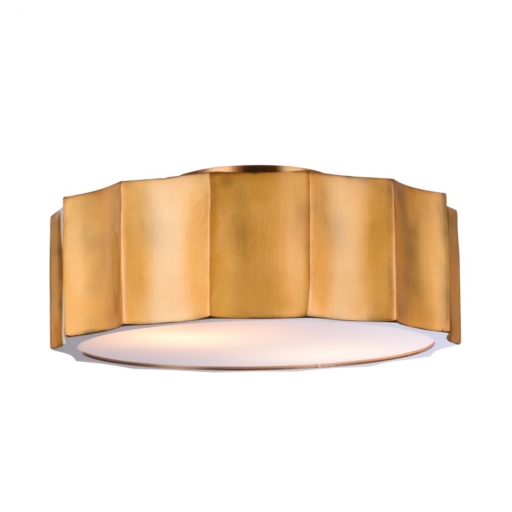 Brass Flush Mount