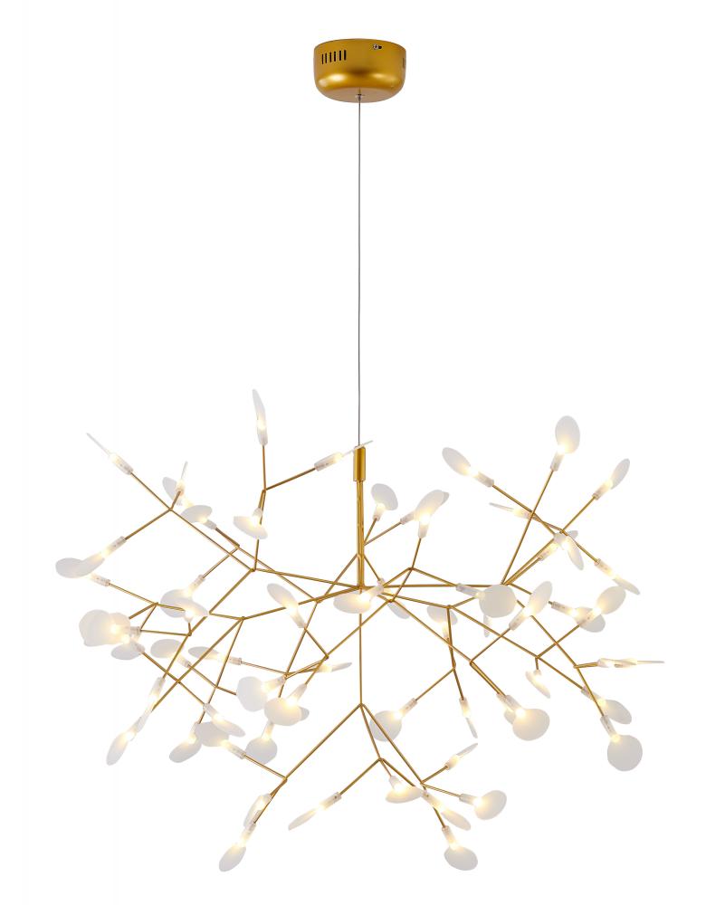 Gold LED Chandelier