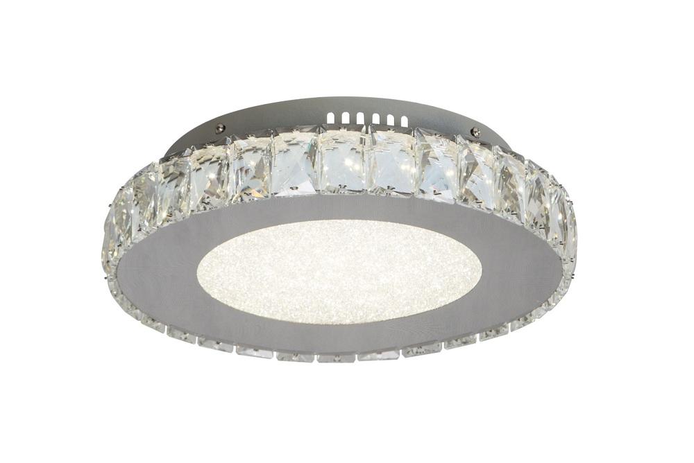 Chrome LED Flush Mount