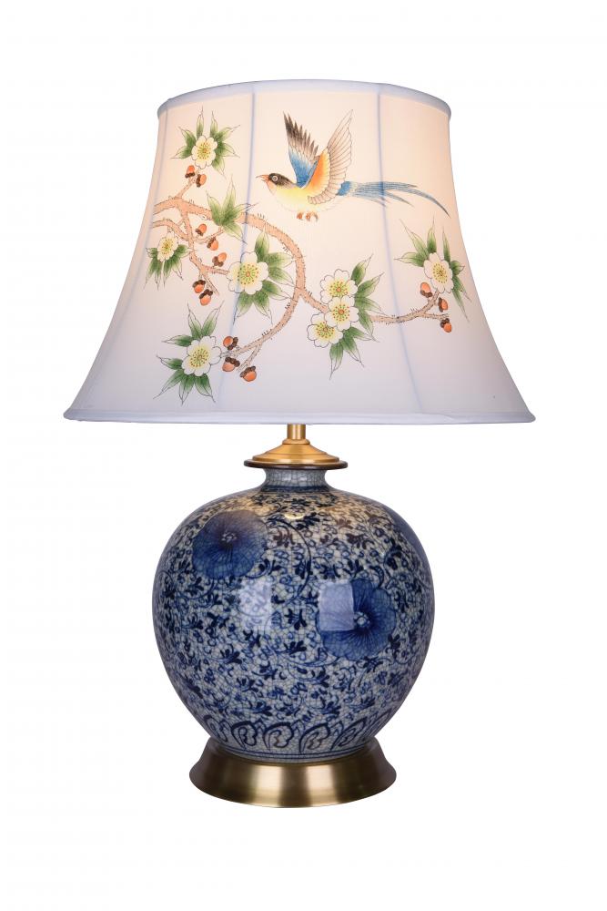 Blue& White Table Lamp