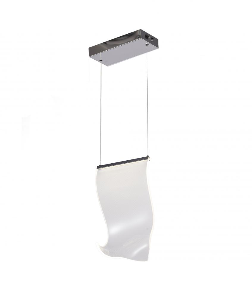 Chrome LED Pendant