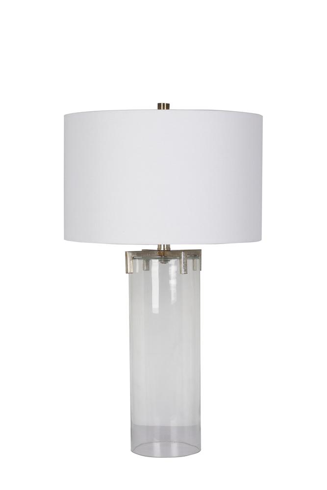 Polished Nickel Table Lamp