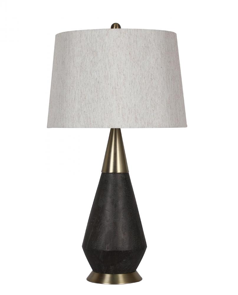 Dark Walnut Table Lamp