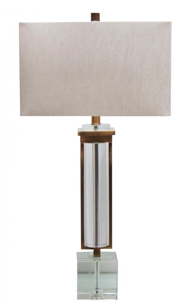 Antique Brass Table Lamp