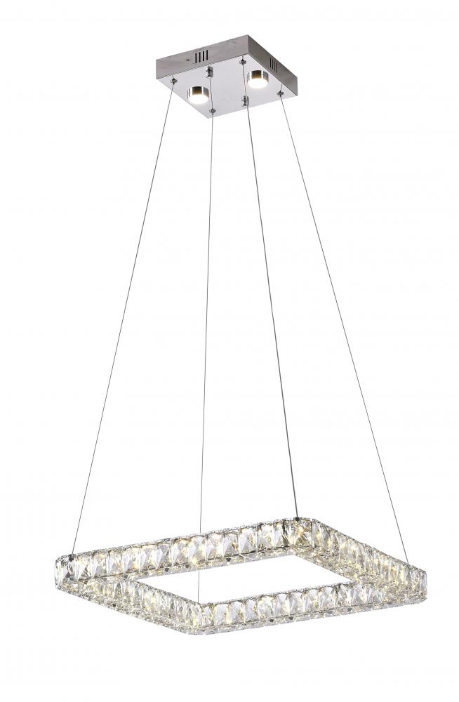 Chrome LED Single Pendant Lighting