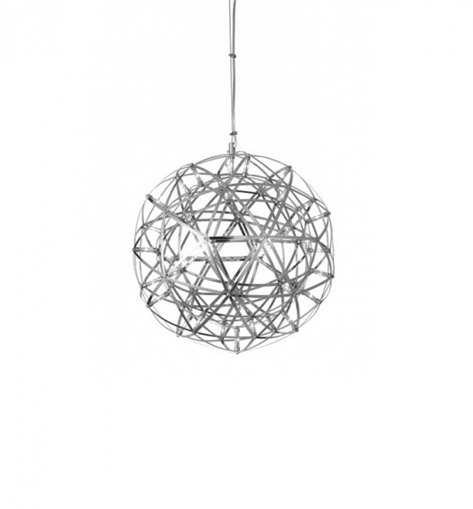 Satin Nickel LED Chandelier