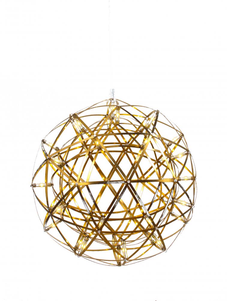 Gold LED Chandelier