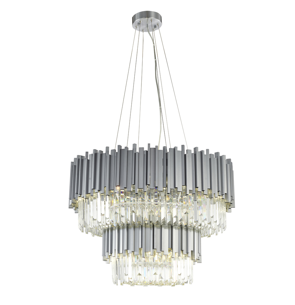 Satin Nickel Chandelier