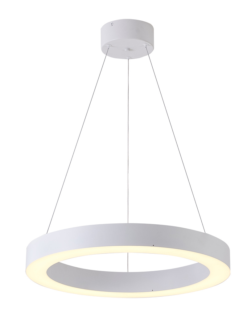 Matte White LED Chandelier