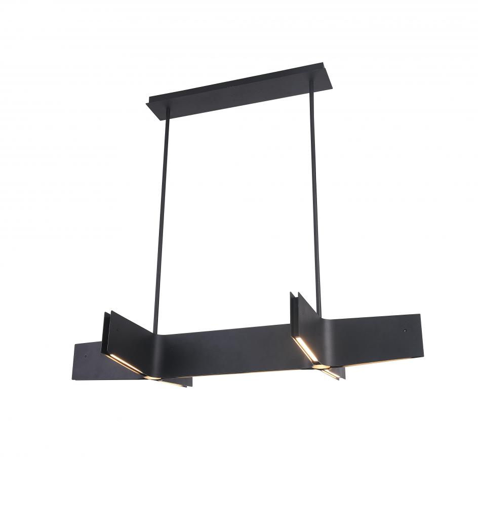 Sand Black LED Chandelier