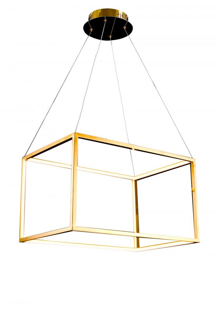 Gold LED Chandelier