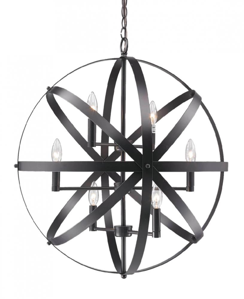 Dark Brown Chandelier