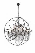 Bethel International Canada 9849/10+5P - Rustic Brozne Chandelier