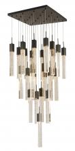 Bethel International Canada ADS05C25B - Matte Black Chandelier